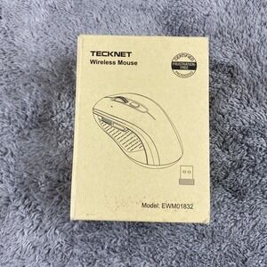 TECHNET Black Wireless Mouse EWM01832